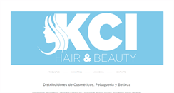 Desktop Screenshot of kcihairandbeauty.com